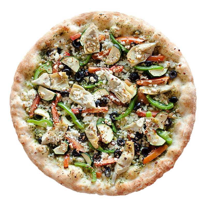 Pesto Extravaganza Pizza